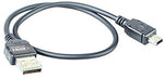 USB 2.0 Kabel für USB-A auf USB Mini-B 5-Pin 30 cm | System-S
