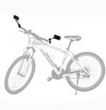 Fahrrad Spiegel Rückspiegel Retro Style in Schwarz | System-S