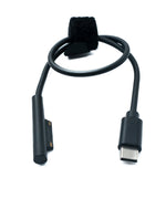 USB 3.1 Kabel 30 cm Ladekabel für Microsoft Surface in Schwarz | System-S