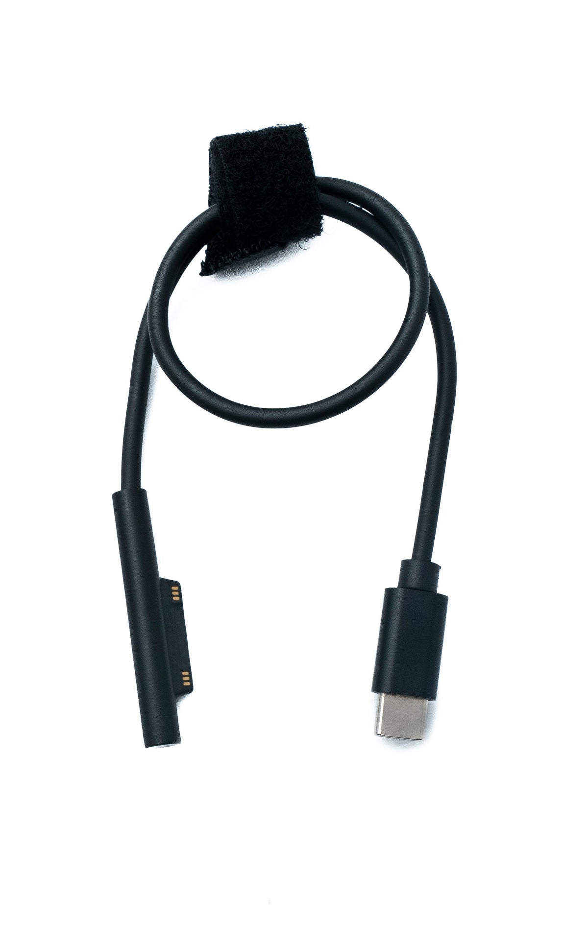 USB 3.1 Kabel 30 cm Ladekabel für Microsoft Surface in Schwarz | System-S
