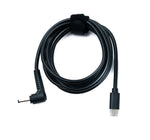 DC 9V Kabel 150 cm 3,5 x 1,35 Stecker zu USB 3.1 Typ C Stecker Winkel | System-S