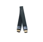 USB 3.2 Gen 2 Kabel 20 cm Typ C Stecker zu Stecker Flachkabel 20 Gbit/s 100 W | System-S