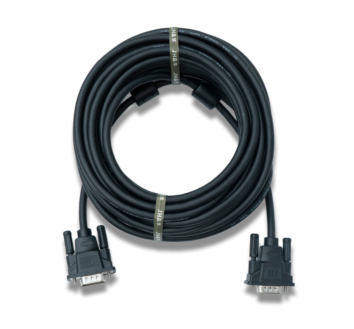 VGA Kabel 10 m HD15 Stecker zu Stecker Panel Mount Schraube DSub 15pin Adapter | System-S