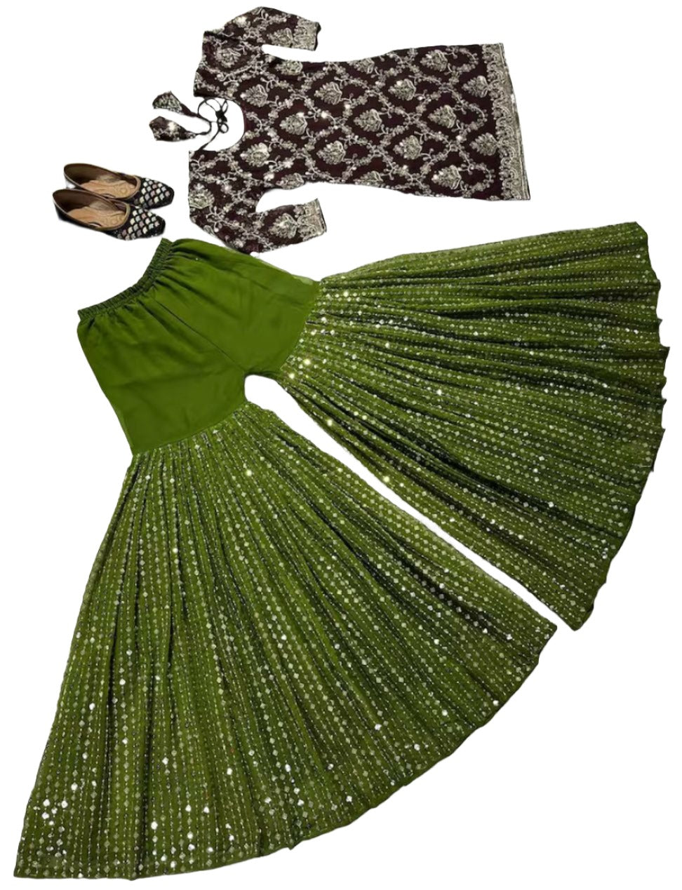 Pakistani Sharara Set,