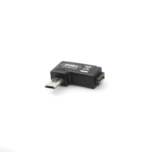 Winkelstecker (rechts) Micro USB auf Micro USB Adapter | System-S
