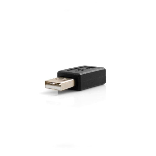 OTG Adapter USB A Stecker zu Mini USB Buchse Adapter Stecker On-The-Go Host Kabel | System-S