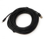 USB 2.0 Kabel 13 m Micro B Stecker zu Typ A Stecker in Schwarz | System-S
