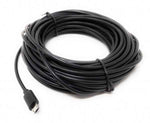 USB 2.0 Kabel 13 m Micro B Stecker zu Typ A Stecker in Schwarz | System-S