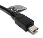 USB 2.0 Kabel 95 cm Micro B Stecker zu Typ B Stecker in Schwarz | System-S