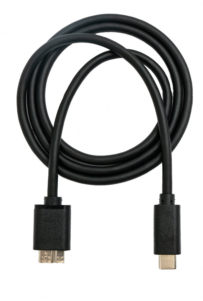 USB 3.0 Kabel 30 cm Typ A Buchse zu Buchse Schraube in Blau | System-S