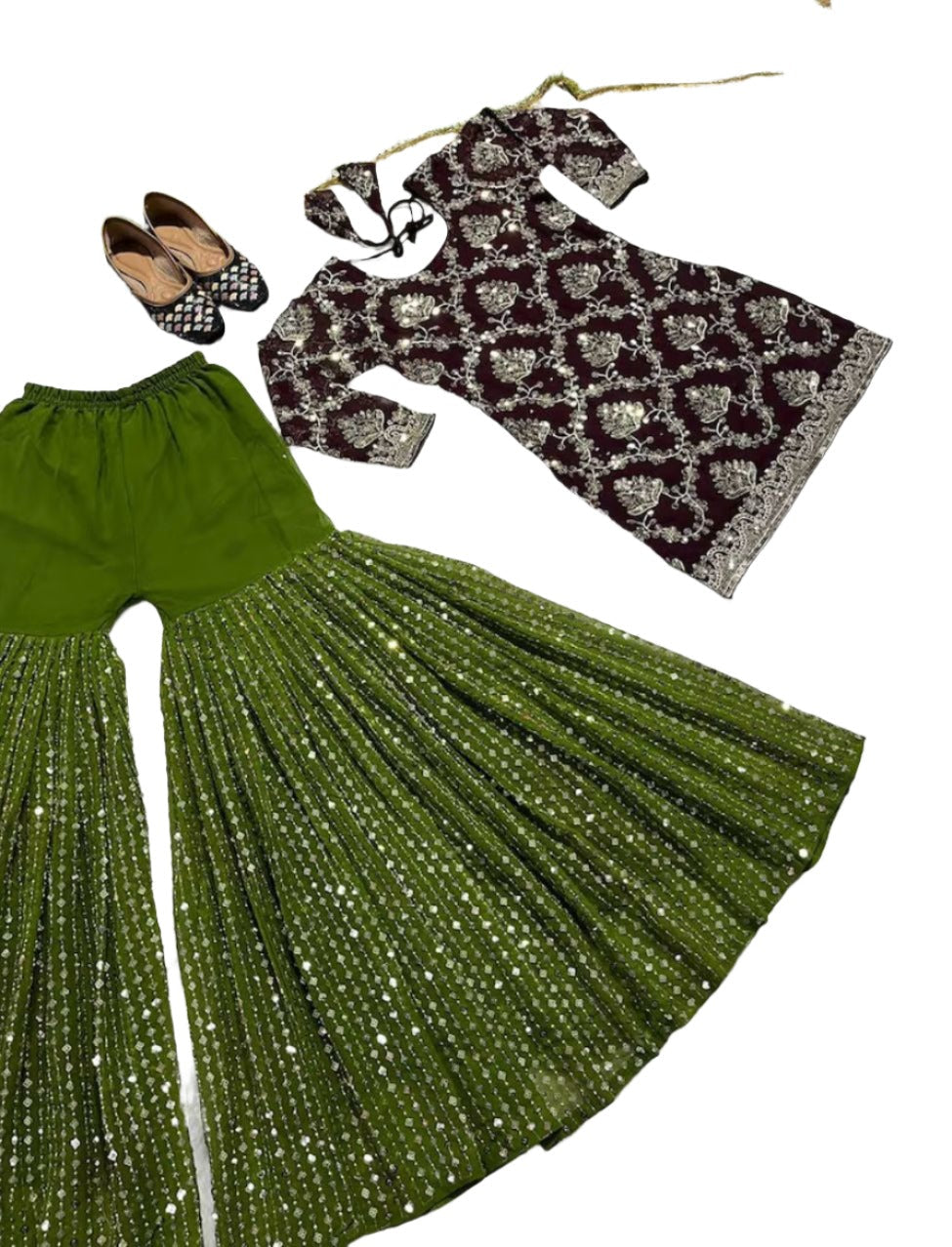 Pakistani Sharara Set,