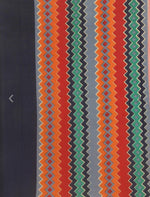 Multi Striped Pure Georgette Saree