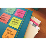 Post-it® Notes Würfel, Ultra-Farben, 76 mm x 76 mm, 450 Blatt/Block, 1 Block/Packung, 100% PEFC, SGSCH-PEFC-COC-110078 | Packung (1 Set)