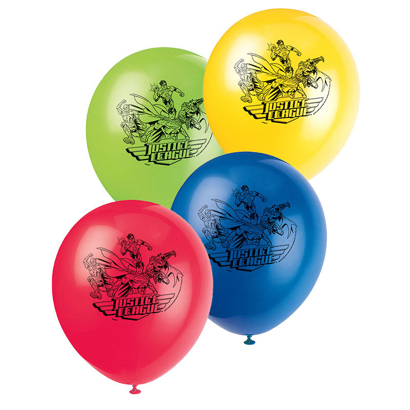 Luftballon Ø30cm Justice League ca. 30cmØ/8Stk.