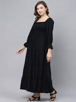 Women A-line Black Dress in Germany