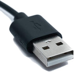 USB 2.0 Kabel in Schwarz Ladestation Ladekabel für Suunto 7 Smartwatch | System-S
