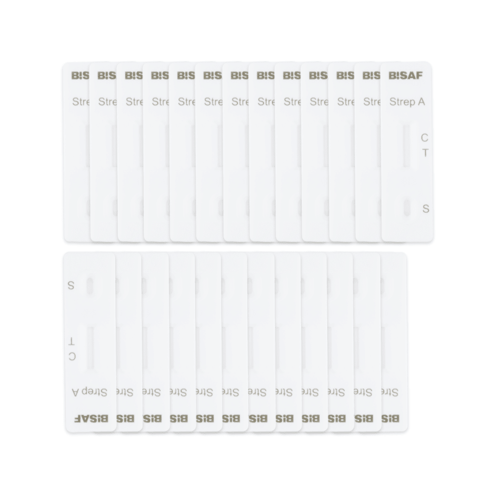 Strep A - Bisaf Professional 25 Tests | Packung (25 Stück)