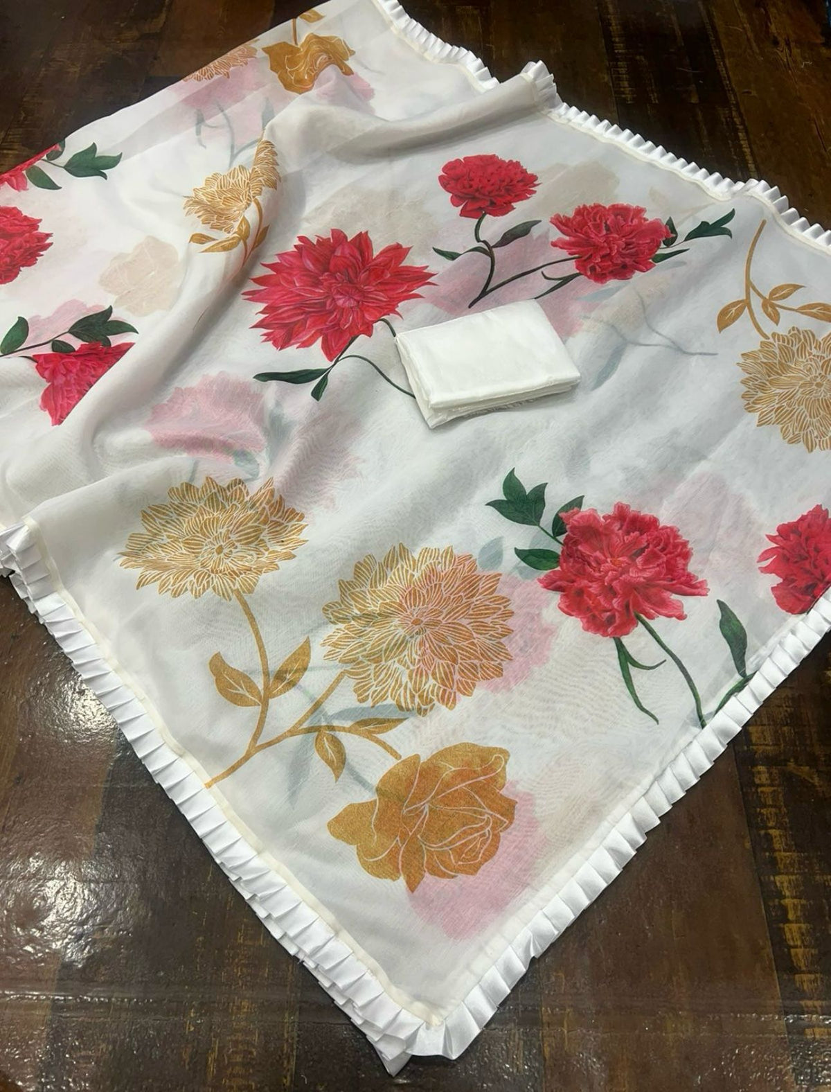 Printed Party Wear Saree