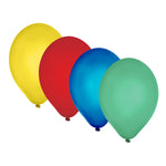 Luftballon bunt gemischt Ø25cm `M` – 100 Stück