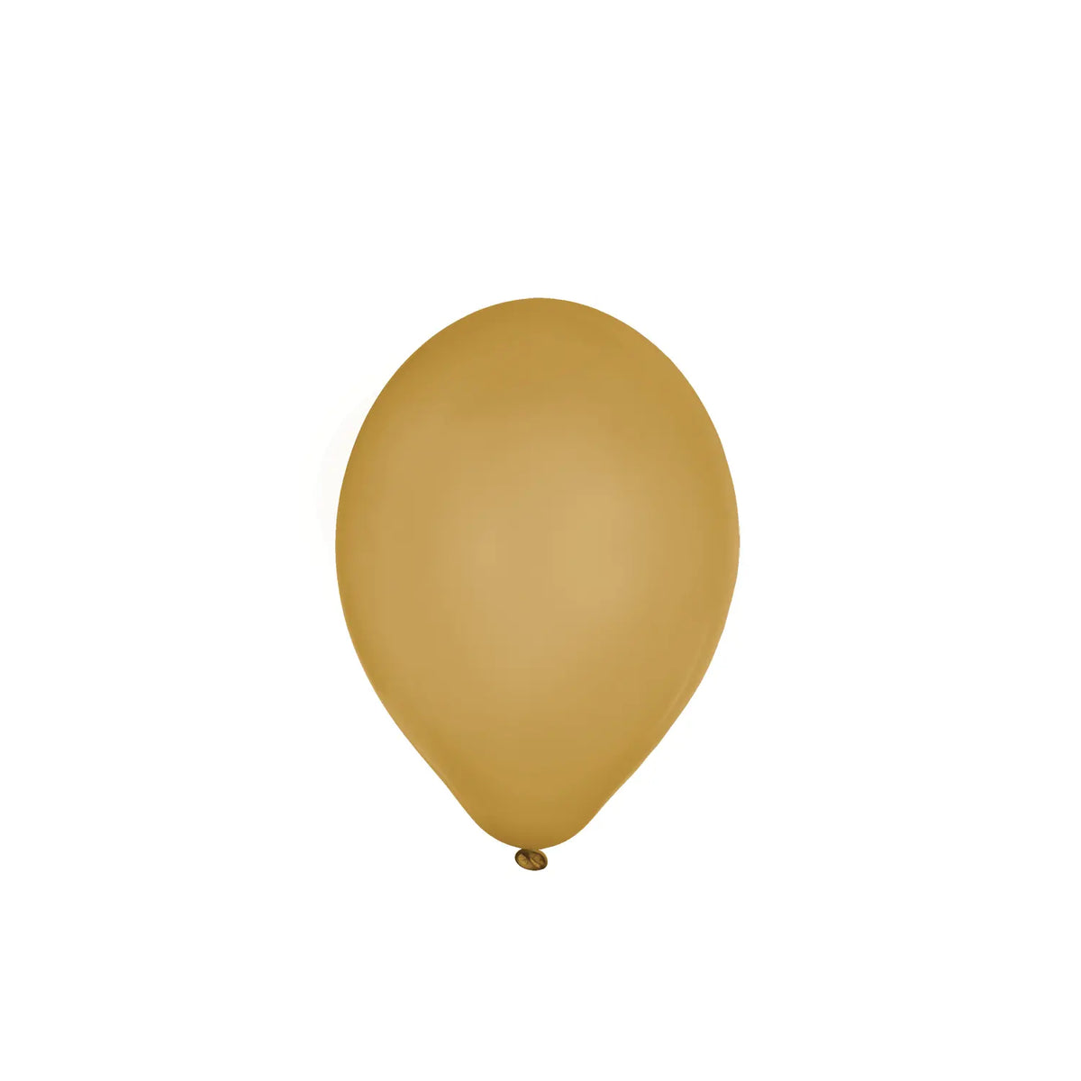 Luftballon gold Ø25cm `M` – 10 Stück