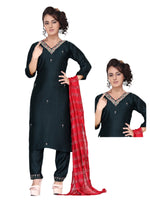 Handwork Dola Silk Readymade Suit In Berlin