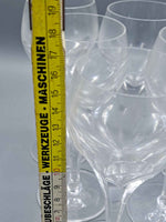 Antiqutät, Mundgelasenes Glas, Handgefertigt, 6 Stück, 16 cm hoch