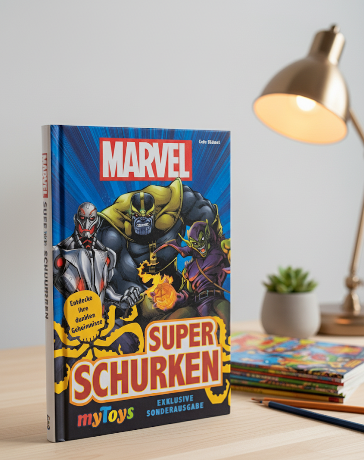 Marvel Superschurken Buch myToys Exklusiv Kinderbuch Comic Abenteuer B7