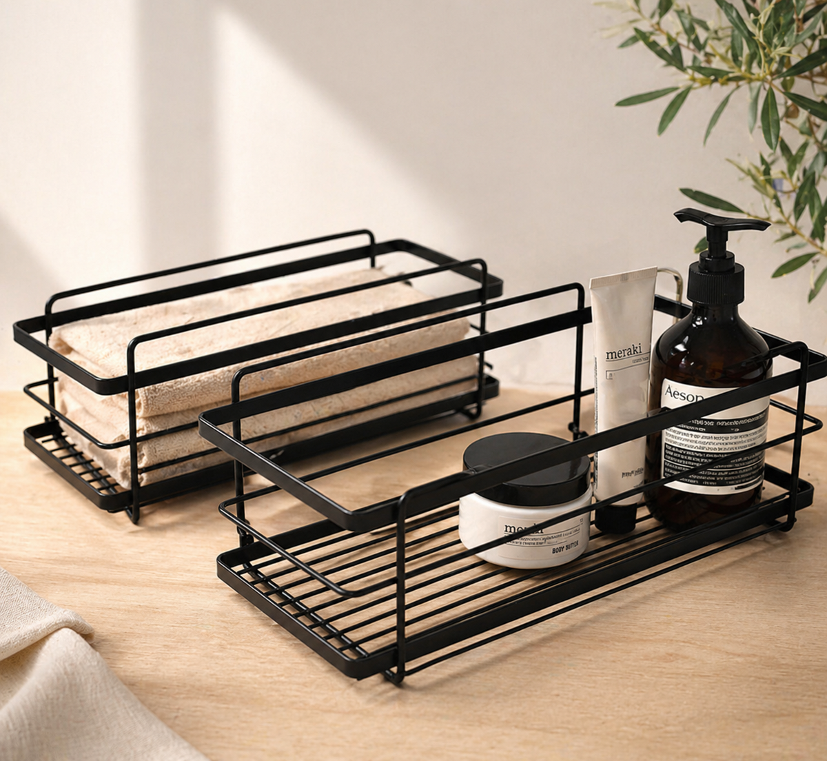 Kincmax Badezimmer Duschregal Badregal Ablage Regal Dusche Organizer E1