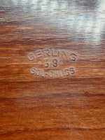 Gerling 38 Sol-Ohligs, Tablet, Holz, Antiquität, Laminiert