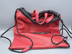 Handtasche Damentasche Polyester Rucksack mit Reißverschluss Freizeit