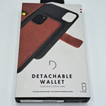Detachable Wallet Full Grain Aniline Leather Iphone 11 Pro Max