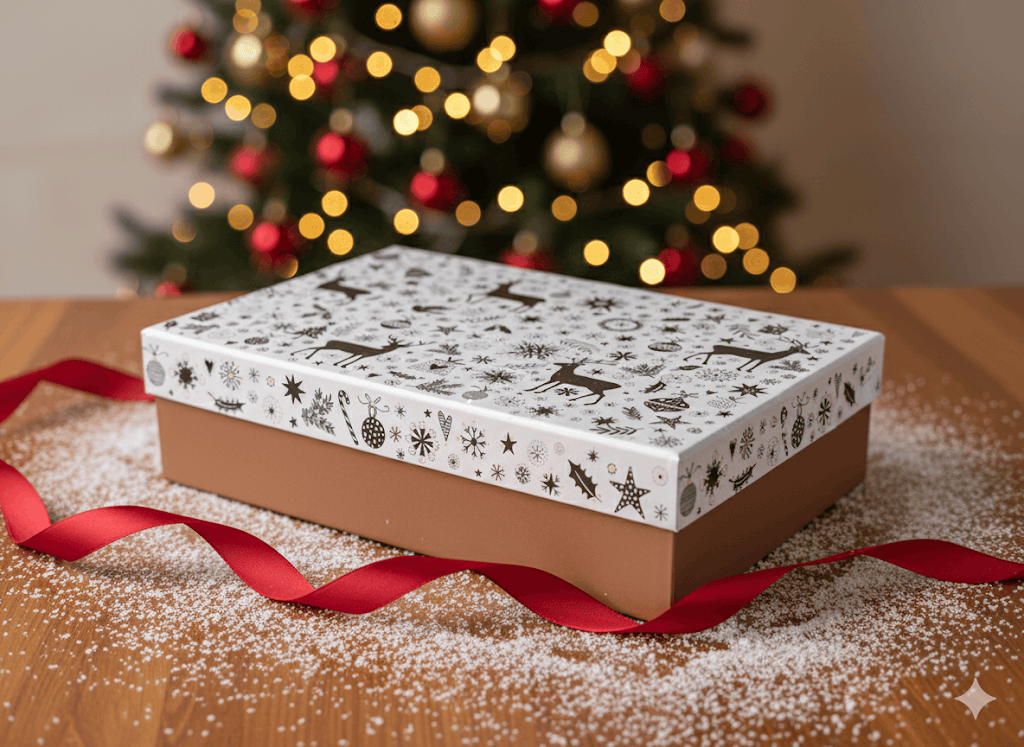 Stewo Geschenkbox, 24x16,5x6,5 cm, Braun Namma Markt