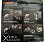 Godox Xpro-S TTL Blitzauslöser Sony Wireless Flash Trigger Fernauslöser