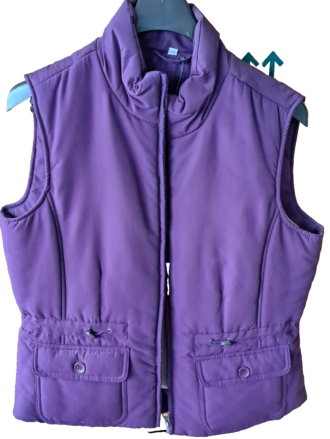 Authentic Clothing, Weste, Ärmellos, Lila, Größe 40