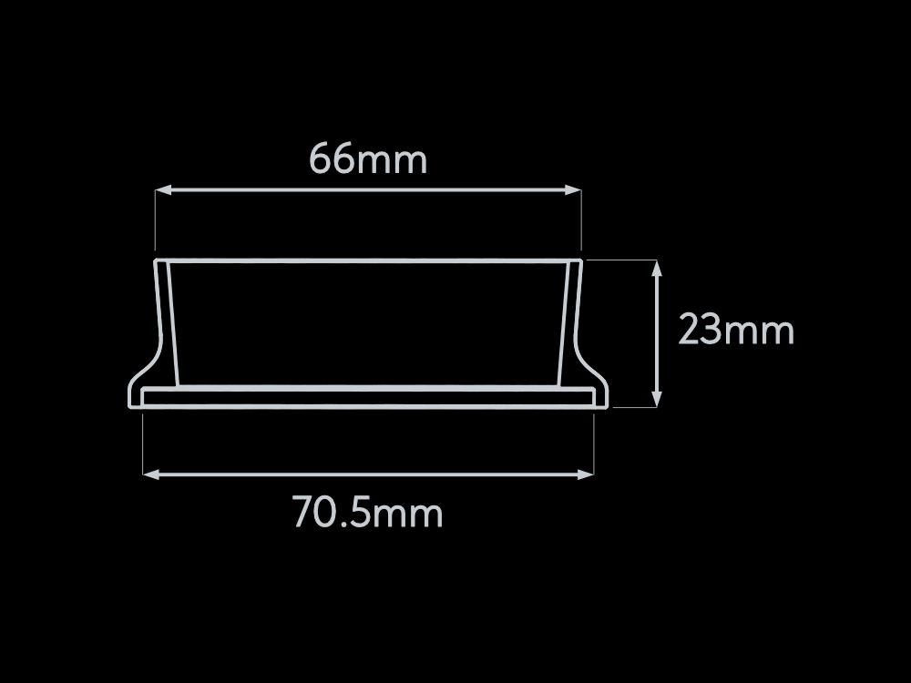 Barista Hustle The Ring – 58-mm-Espresso-Dosier-Trichter