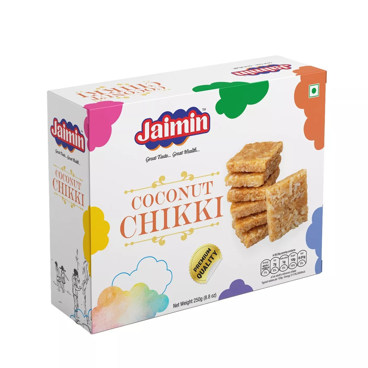 Jaimin Coconut Chikki 150g