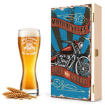 Stölzle Lausitz Weingläser mit Gravur "Motorcycles" Design im Set