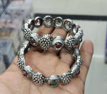 Oxidised Bangles Set