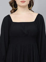 Women A-line Black Dress in Germany