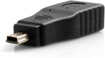 OTG Adapter USB A Buchse zu Mini USB Stecker Adapter On-The-Go Host Kabel | System-S
