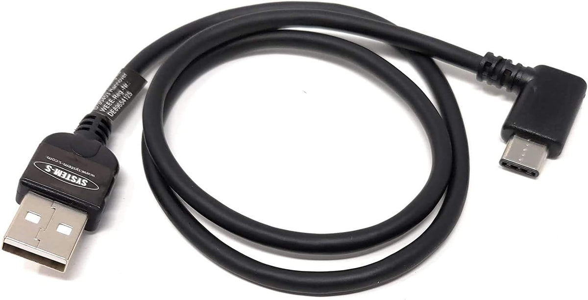 USB Kabel 3.1 Typ C Winkel 30cm | System-S