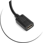 USB 3.1 Type C Buchse zu USB A 2.0 Stecker Kabel Datenkabel Ladekabel 33 cm | System-S Namma Markt