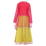 Girls Round Neck Embellished Ghaghra Choli and Dupatta Set in Berlin