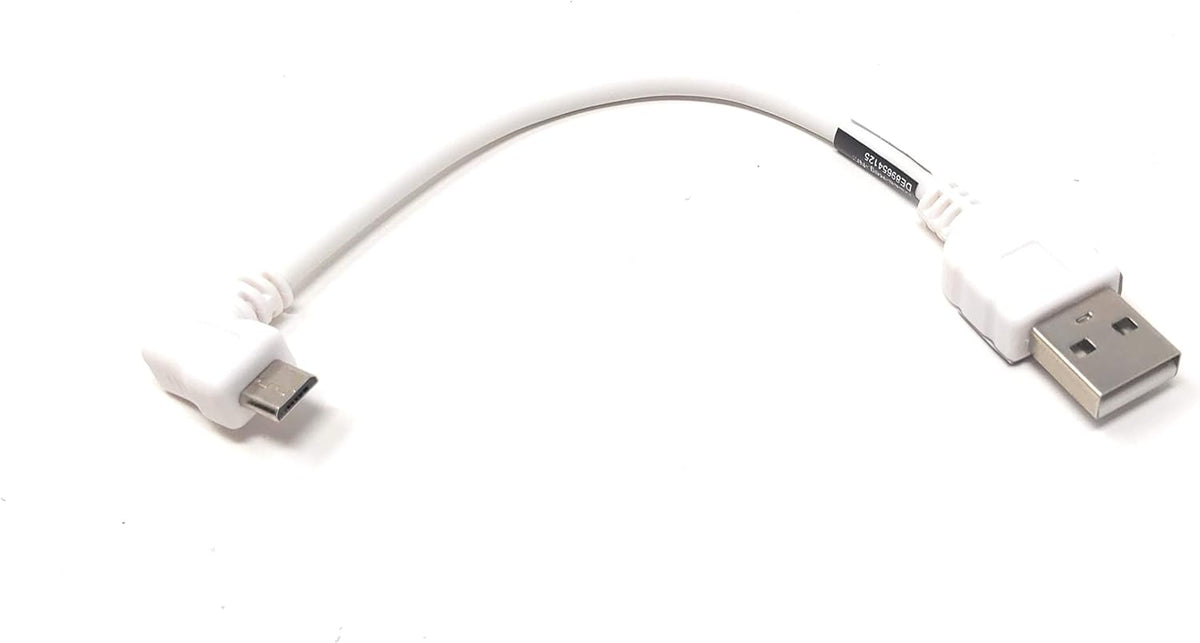 Micro USB Kabel 10 cm Rechts Winkel | System-S