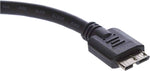 Kurzes Micro USB 3.0 (USB 3.0 Micro-B) Daten & Ladekabel 10 cm für Samsung Galaxy Note 3 | System-S