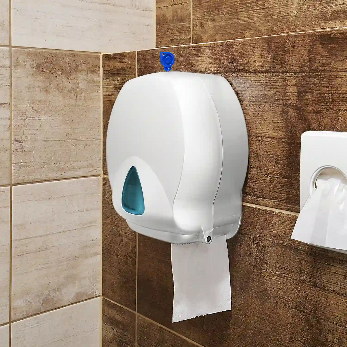 Spender (ABS) Intro weiß für Toilettenpapier ≤Ø19cm