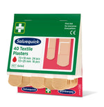 Auslaufartikel: Holthaus Medical Salvequick® Pflaster Nachfüllset REF 6444 Schutzverpackung 2 Größen | Packung (40 Stück)