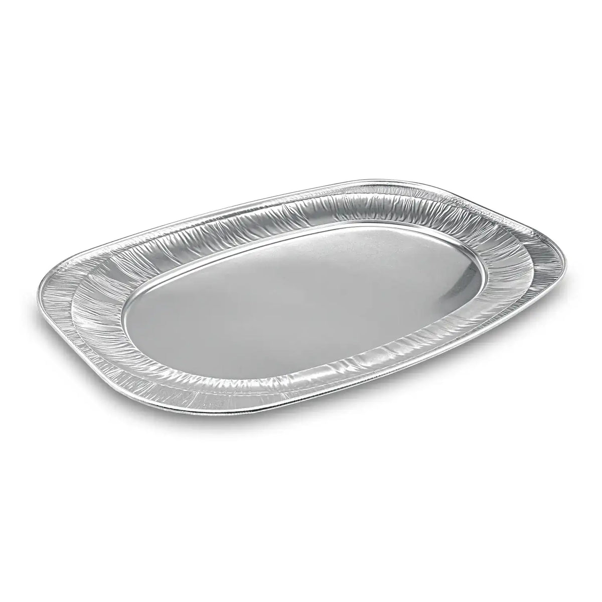 Catering-Platte (ALU) oval 55 x 36 cm – 5 Stück