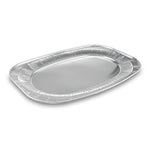 Catering-Platte (ALU) oval 55 x 36 cm – 5 Stück
