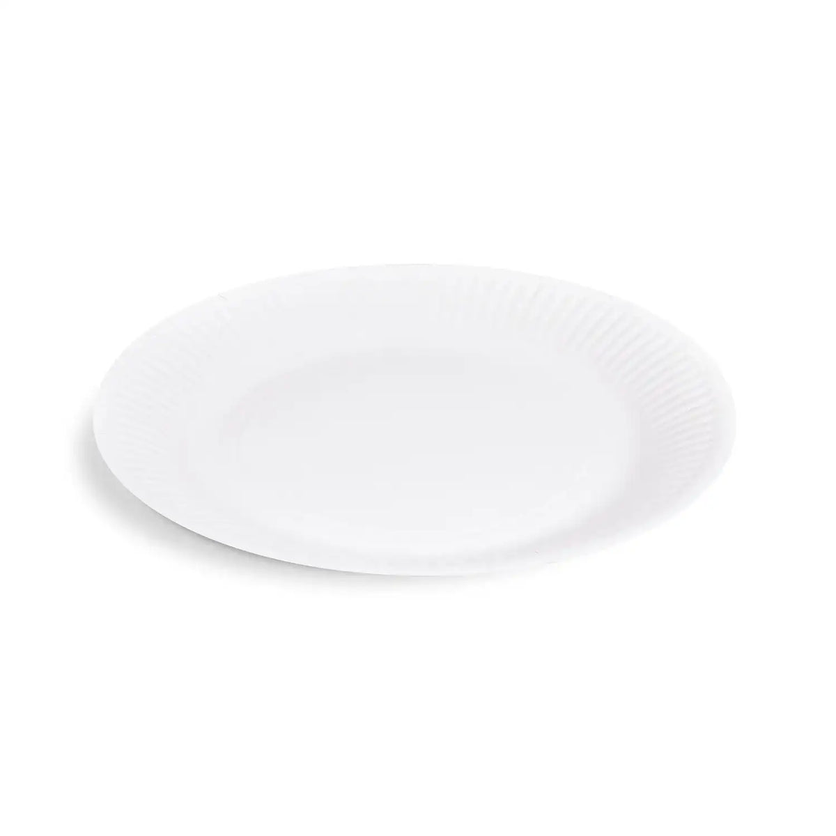 Pappteller (FSC Mix) weiß Ø23cm – 10 Stück